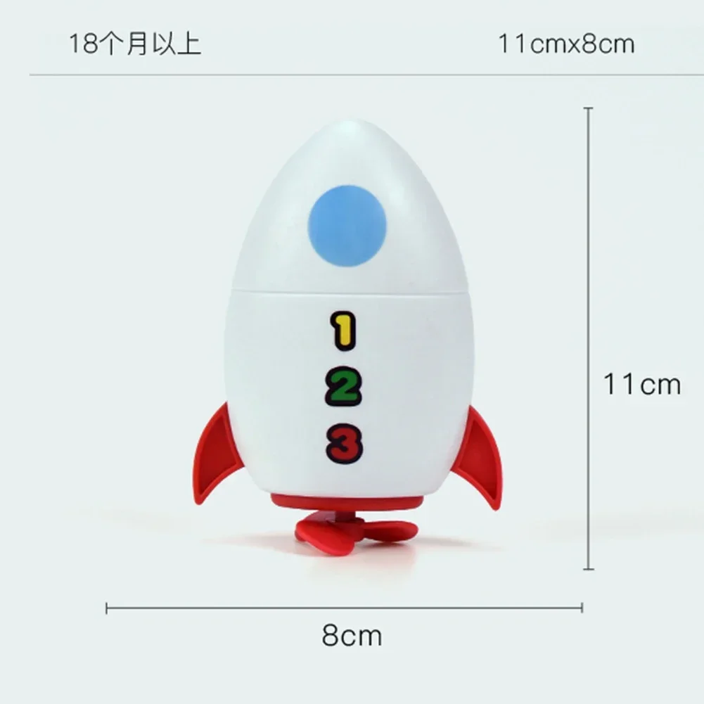 Захватывающая заводная водная ракета, игрушка для ванны, детский бассейн, развлечение, раннее обучение, летний душ, активный отдых, бассейны,