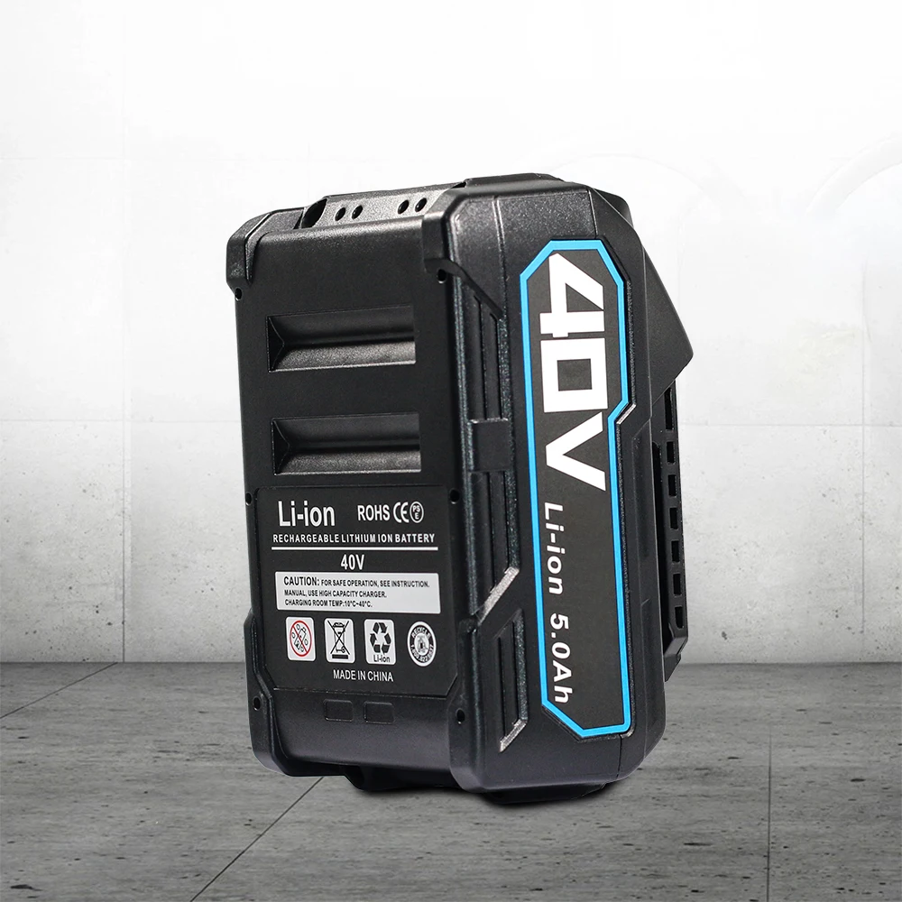 

For makita 40V Battery 5.0Ah Li-ion Battery For XGT 40V BL4025 BL4040 BL4020 BL4050 BL4060 BL4050B Electric Drill Screwdriver