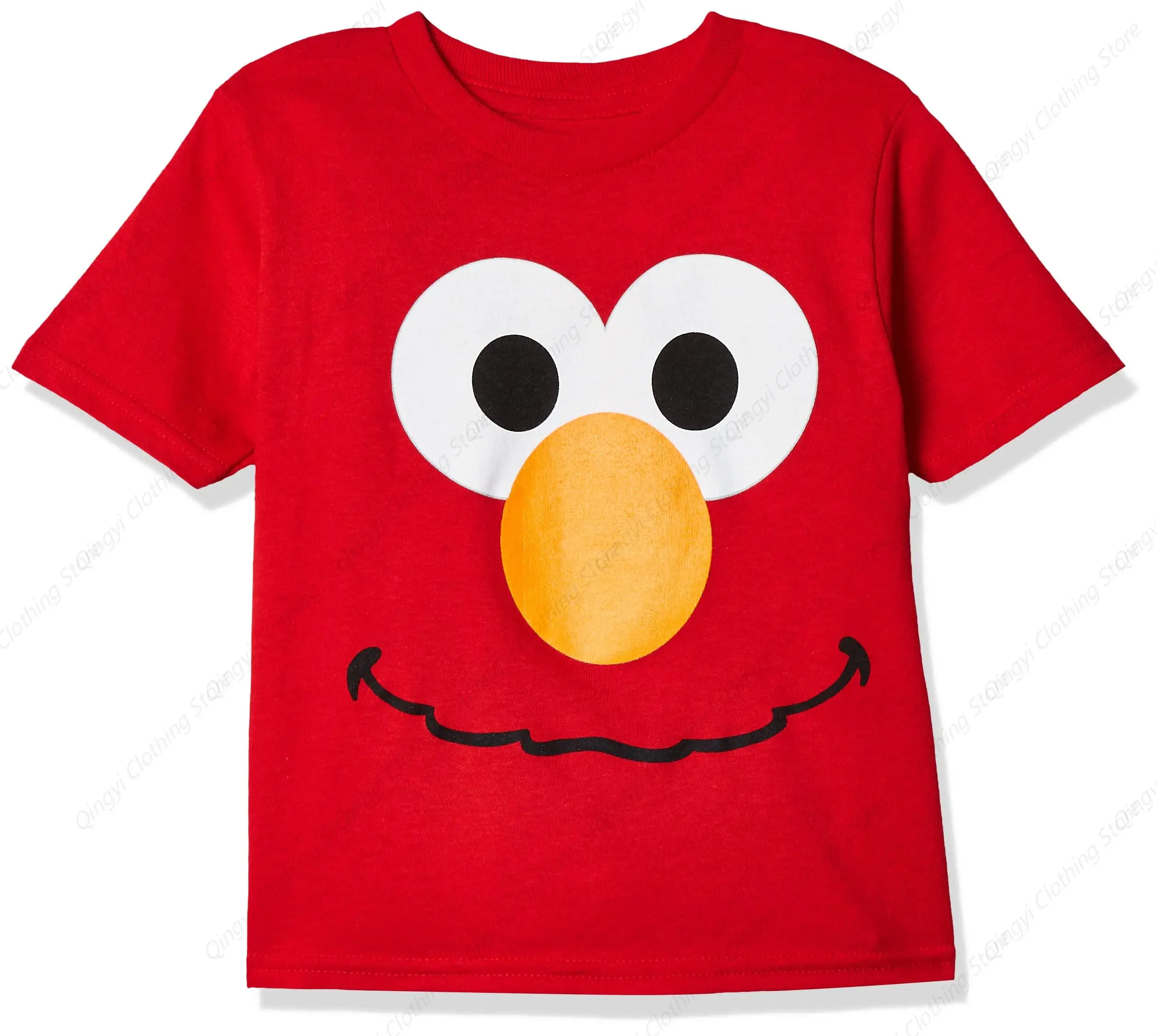 Short Sleeve T-shirt - Elmo, Cookie Moster T Shirt, Royal