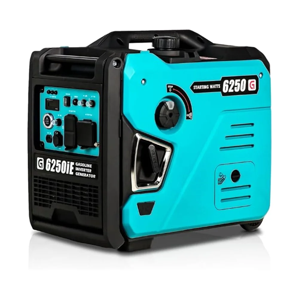 

6250W Portable Inverter Generator Outdoor Power Equipment Small Super Quiet Generator Gas Powered Generator Home Emergency Use