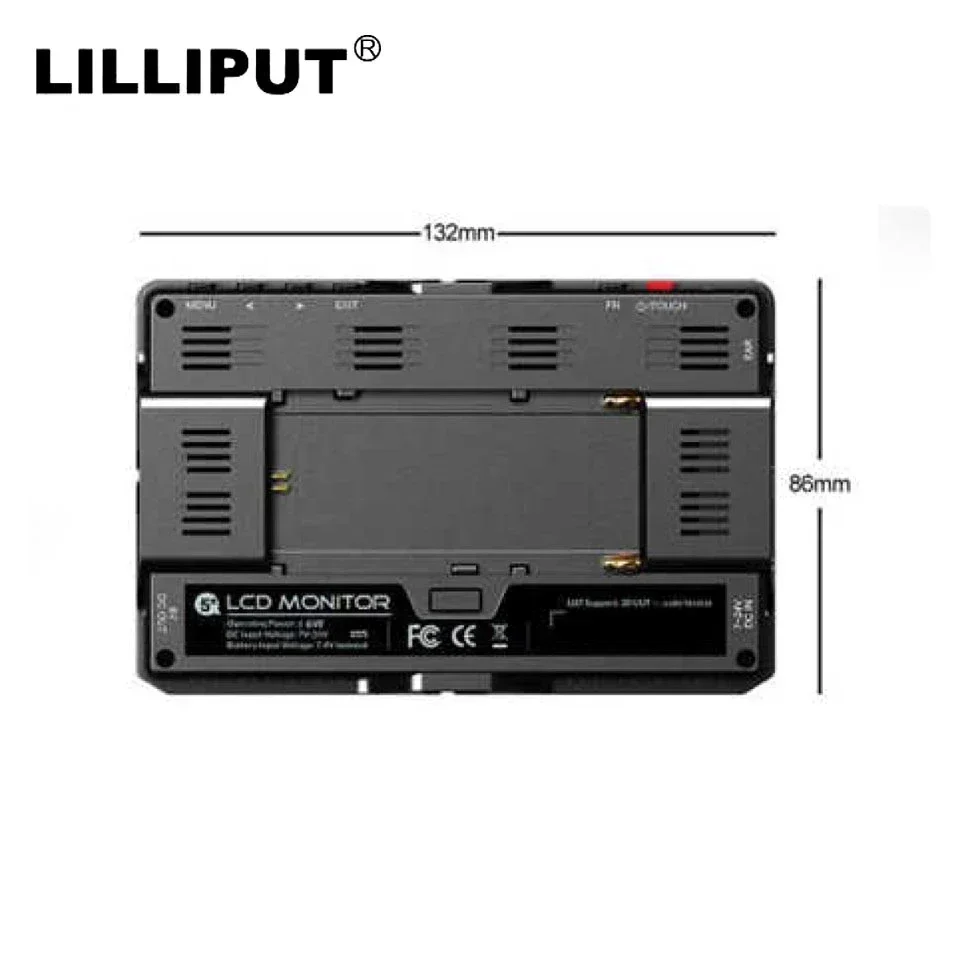 

2026NEW LILLIPUT T5U 5inch HD Monitor Touch Screen On-camera Live Streaming Director External Display for Youtube Video Shootin
