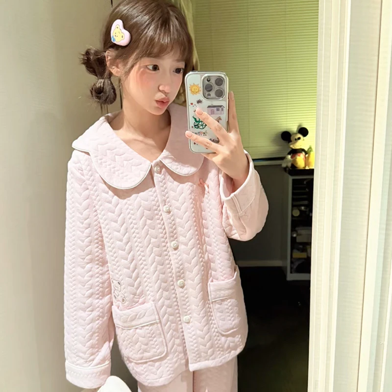 

Pajama Sets Pants Women Ice Silk Plain Cool Loungewear Summer Thin Breathable Female Sleepwear Moisture Wicking Light Multicolor