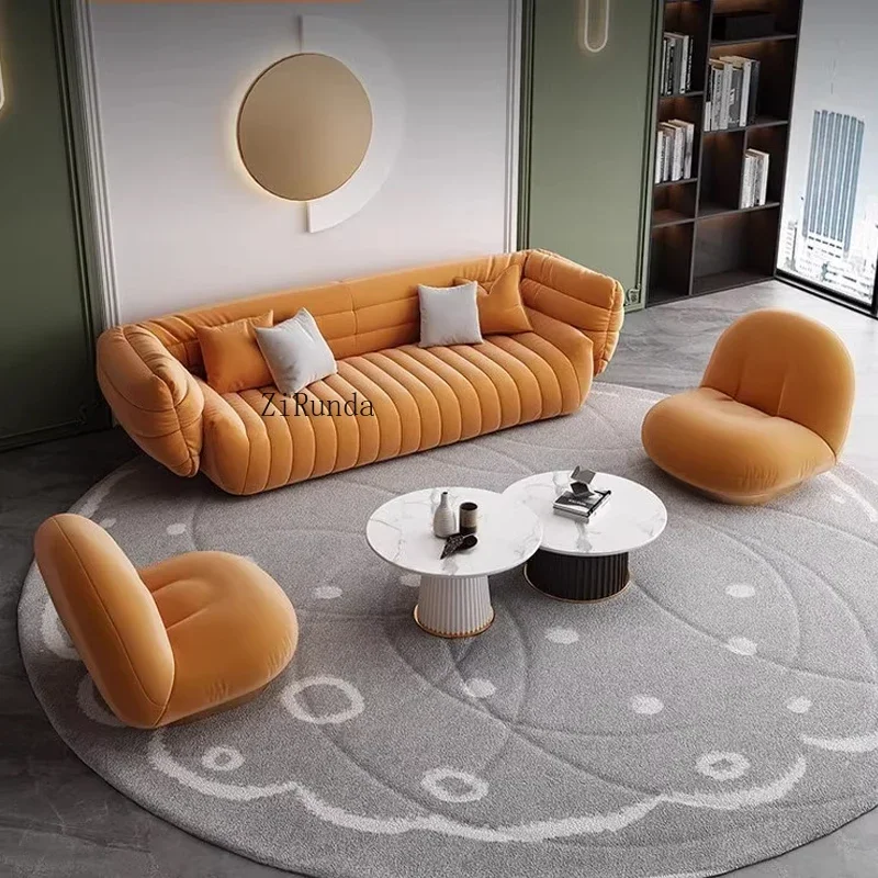 

Living room sofa Microfiber leather Living room sofa