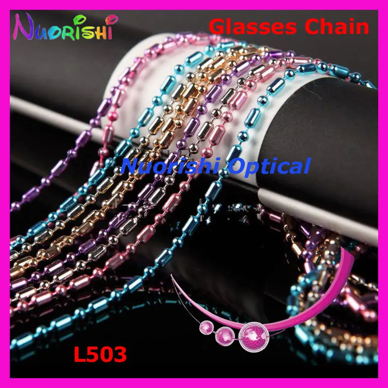 

free shipping 20pcs L503 high classic copper eyewear chain seven colors eyeglasses string glasses chain