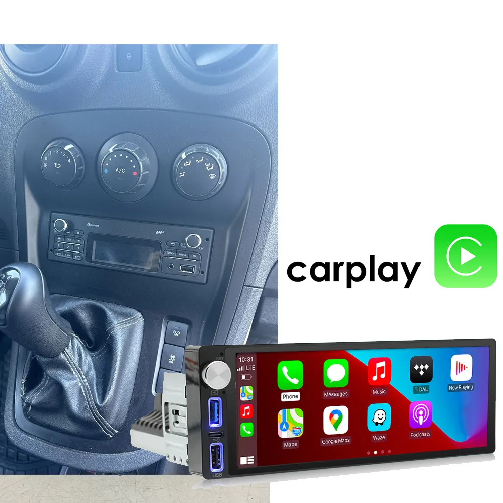 Drahtlose CarPlay GPS Android Auto Radio Navigation Für Renault Kangoo II /Mercedes Benz Citan Tourer W415 Micro Camper 281151879 R