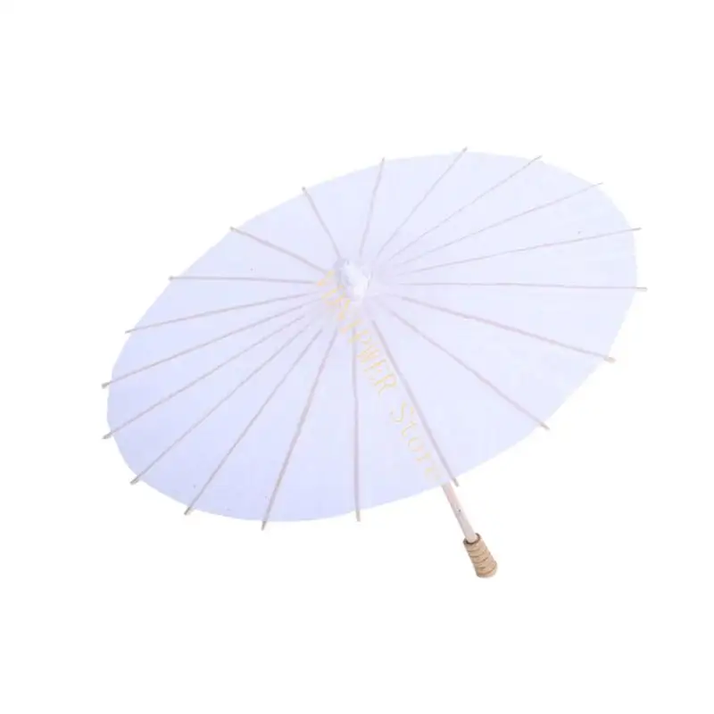 Diy paraguas papel en blanco para niños pintura a mano Artesanía arte creativo con múltiples tamaños 20 30 40