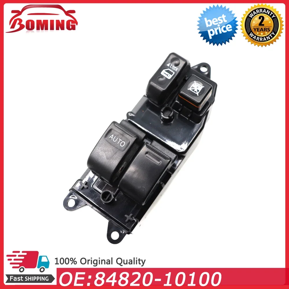 84820-10100 Power Window Lifter Master Control Switch For Toyota Land Cruiser YARIS STARLET PASEO HILUX HIACE ECHO 8482010100