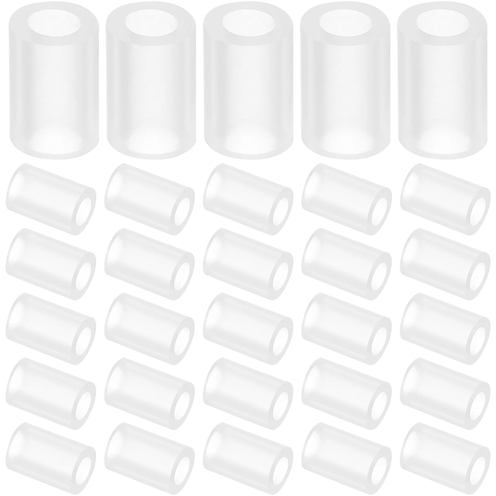 

50Pcs Rubber Grommet for Guitar Pickup Installation 10x0.7mm Flexible Sleeve Pickup Mounting Tubing Electric Guitar Repair Tools