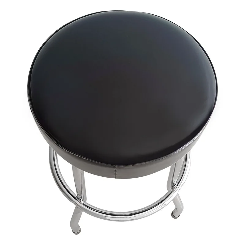 360 Degree Rotating Black Guitar Stool, Musical Seat for Bar Singing Performance, Guitar Players Stage and Home Practice