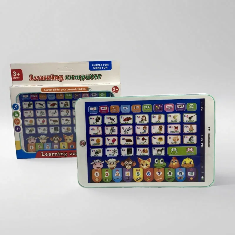Tablette de Simulation anglaise, modèle de jouet, Machine d'apprentissage, écran tactile, Machine de lecture de points, éducation de la petite enfance pour enfants