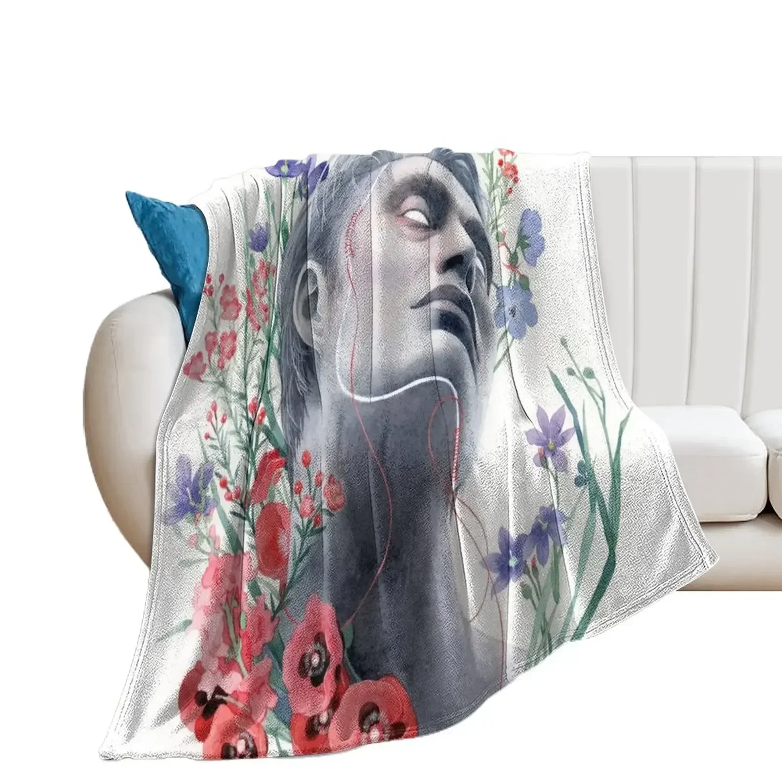 

Pride / Hannibal Lector / Mads Mikkelsen Throw Blanket Large Luxury Thin Blankets