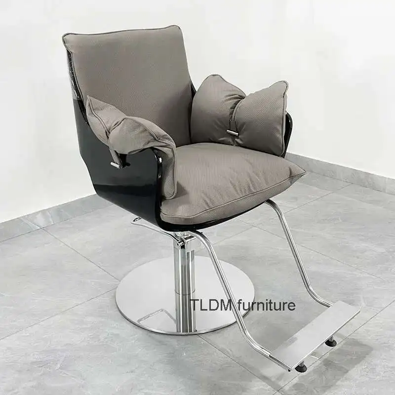 

Современное кресло для парикмахера, парикмахерское кресло, регулируемое роскошное кресло для салона, специальный комфортный шезлонг, парикмахерская, мебель HD