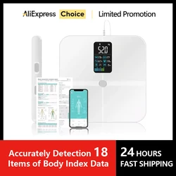 Smart Bioimpedance Scale 2023 New Highly Accurate Digital Display Body Fat Scale Body Composition Analyzer Smart Weight Scale