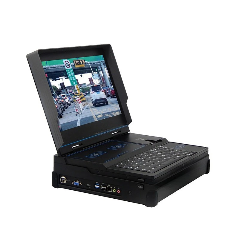 15.6-Inch expressway ETC lane toll machine, identity card reader, industrial computer computer