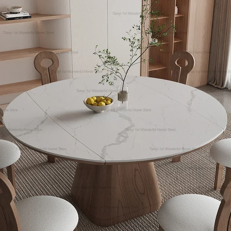 طاولات طعام حديثة قابلة للتمدد بتصميم بسيط على الطراز الياباني طاولات طعام للمطاعم أثاث أصلي Vajilla HBDT #3