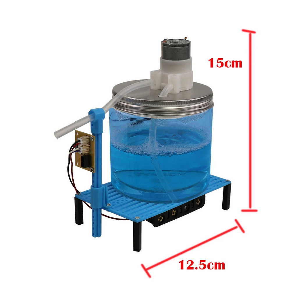Fisica STEM Tecnologia Gadget Bambini Giocattoli scientifici Macchina automatica disinfettante per le mani Giocattoli educativi per bambini Artigianato fai-da-te