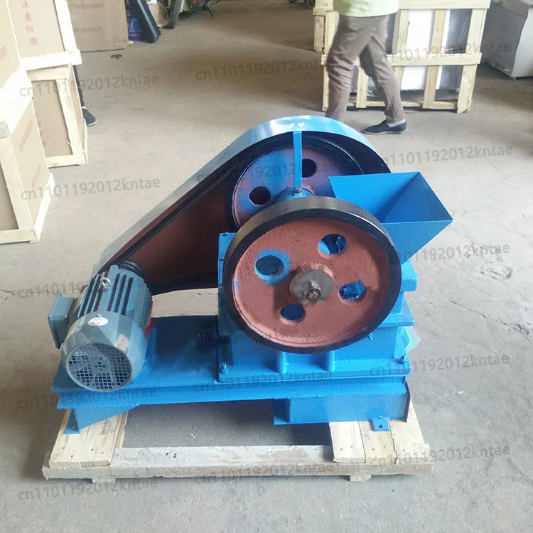 1PC 100*150 Ore Crusher   Machine Glass Geochemical Inspection 2200W Jaw Crusher Machine 380v