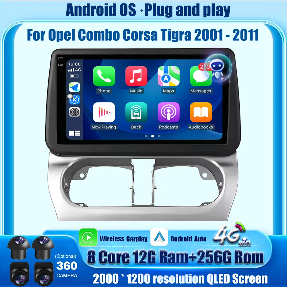 Qled Screen Car Rad… - image