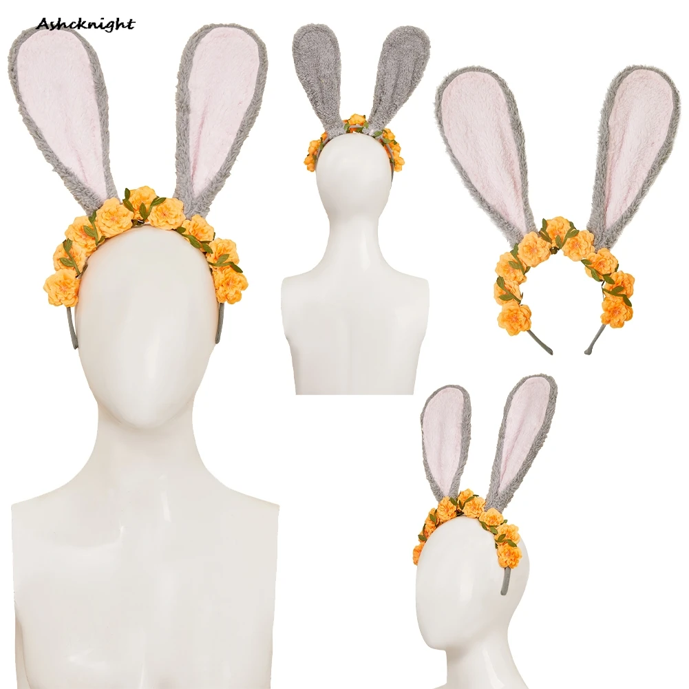 

Мультфильм Зоопарк Косплей Джуди Хоппс кроличьи ушки повязка для волос аксессуары костюм наряд костюмы вечерние маскировка Хэллоуин карнавальный реквизит