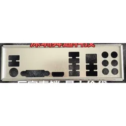 I/O IO Shield Back Plate for Gigabyte B450 GAMING X Baffle Blank Bezel
