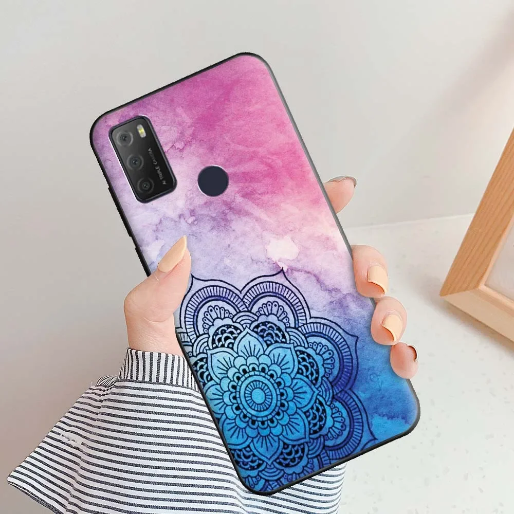 For Alcatel 1S 2021 Case 6025H 6025D Silicone Soft Fashion TPU Phone Cover for Alcatel 1 S 2021 Case Funda Alcatel 1S 2021 Coque