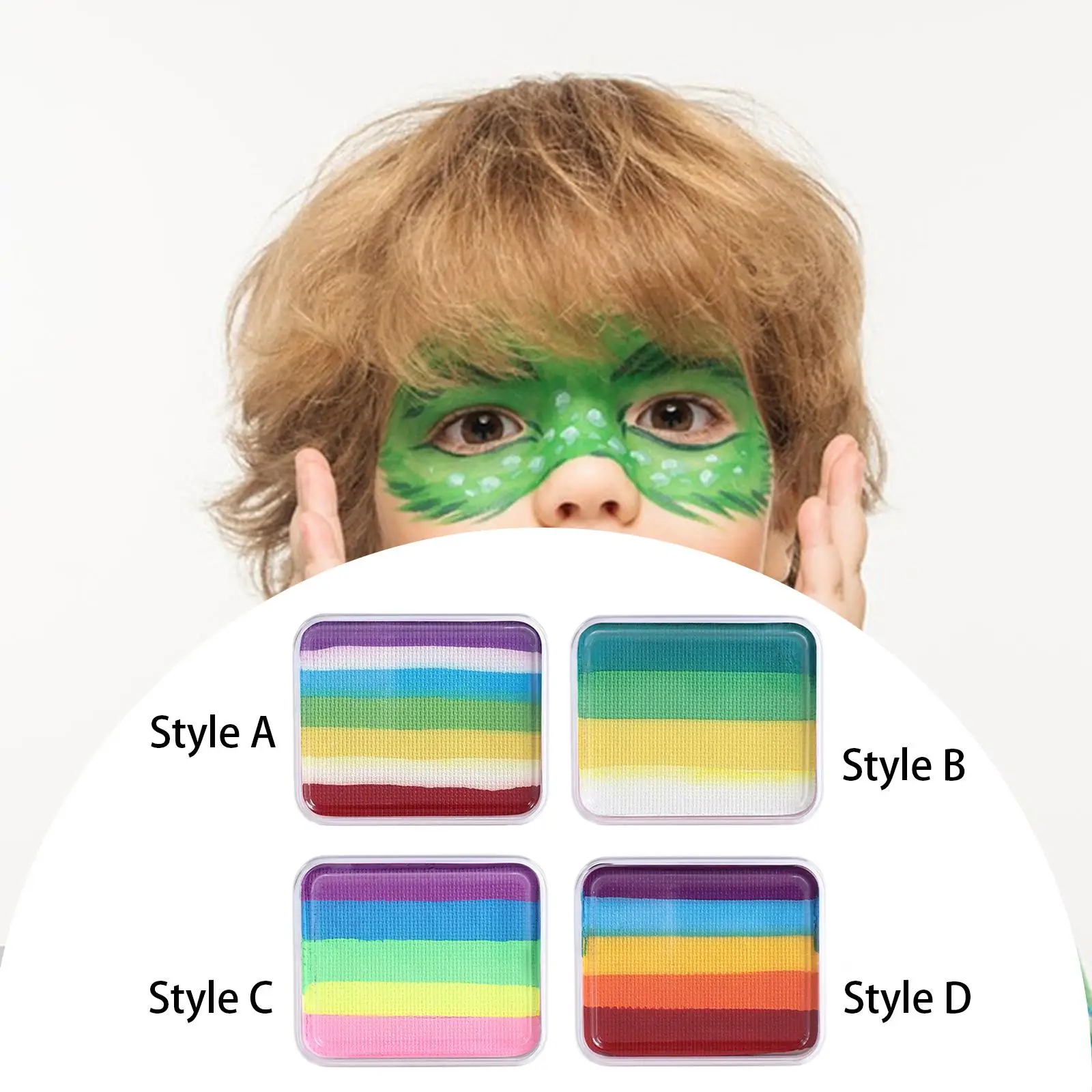 

Принадлежности для краски для лица и тела Моющиеся краски для лица на водной основе Ролевые игры