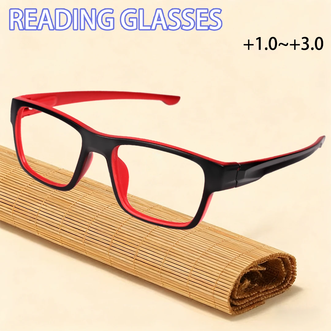 Gafas de Lectura con Filtro de Luz Azul, de la +1.0 a la +3.0, Diseño de Patillas Resistentes, Gafas de Lectura Unisex