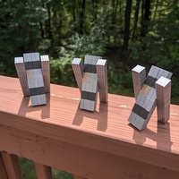 Interstellar TARS Robot Collectible Figure Durable Plastic Model Metallic Finish Science Fiction Movie Ornament Gift