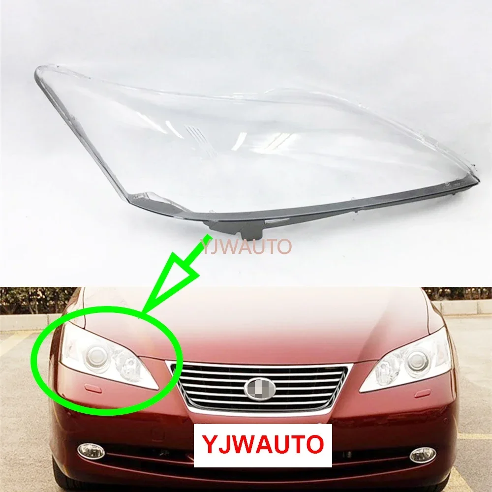 

Для Lexus ES350 ES240 2006 2007 2008 крышка фары автомобиля линза объектива стекла замена переднего абажура авто корпус