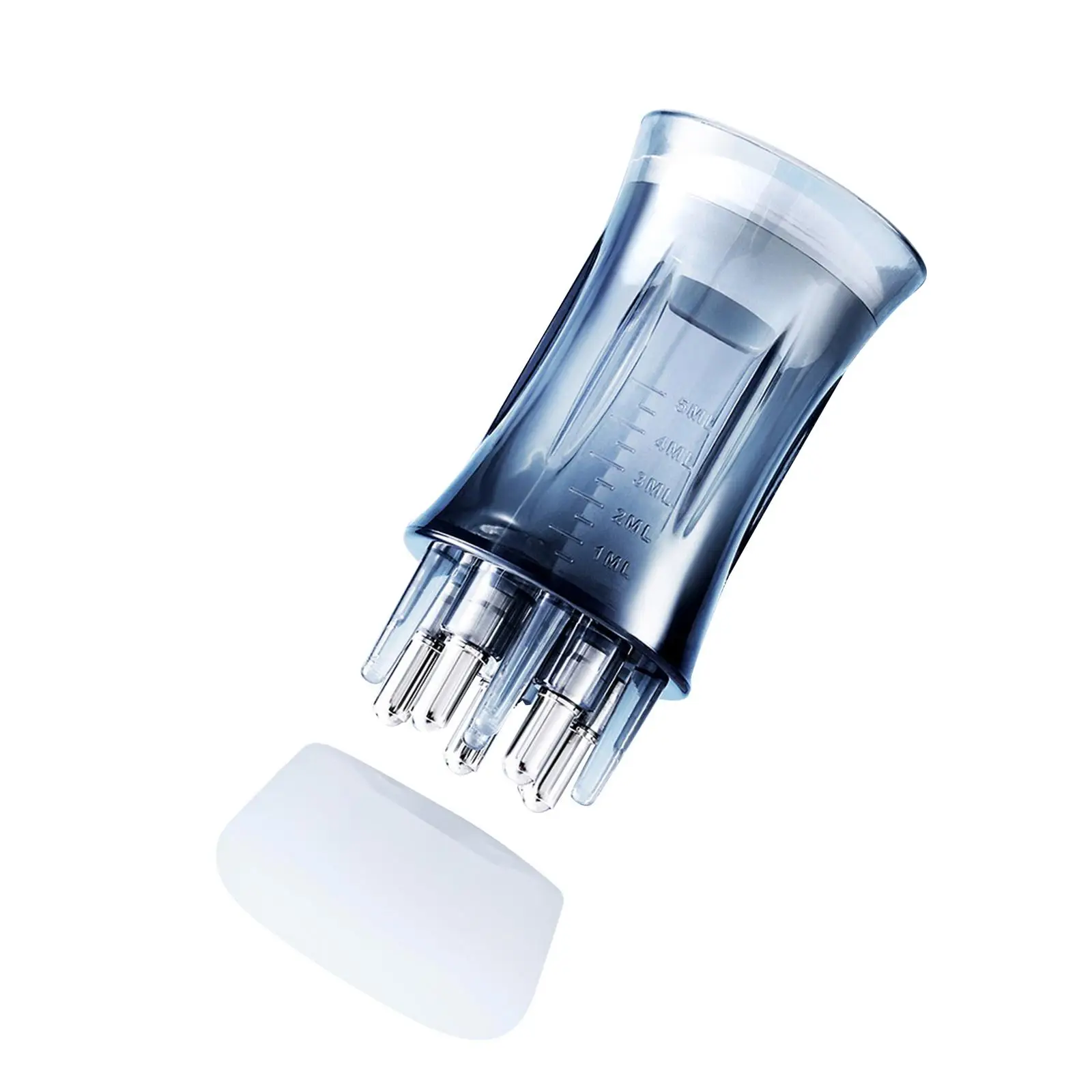 Handheld Scalp Applicator Comb Mini Removable Comfortable Scalp Massager Hair Comb for Bathroom Supplies Travel Daily Use Women