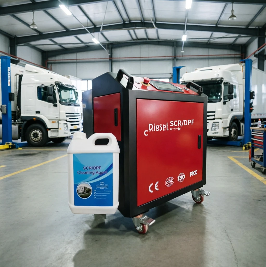 SCR DPF Filter Washing Machine Low Noise Water Pump Stable Continuous Flush Long Time Auto Repair Workshop Use