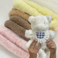 1Pc 20/40mm Plush Twist Iron Wire Ribbon For DIY Fluffy Moru Doll Gifts Crafts Materials Encryption Rabbit Hair Twisting Sticks