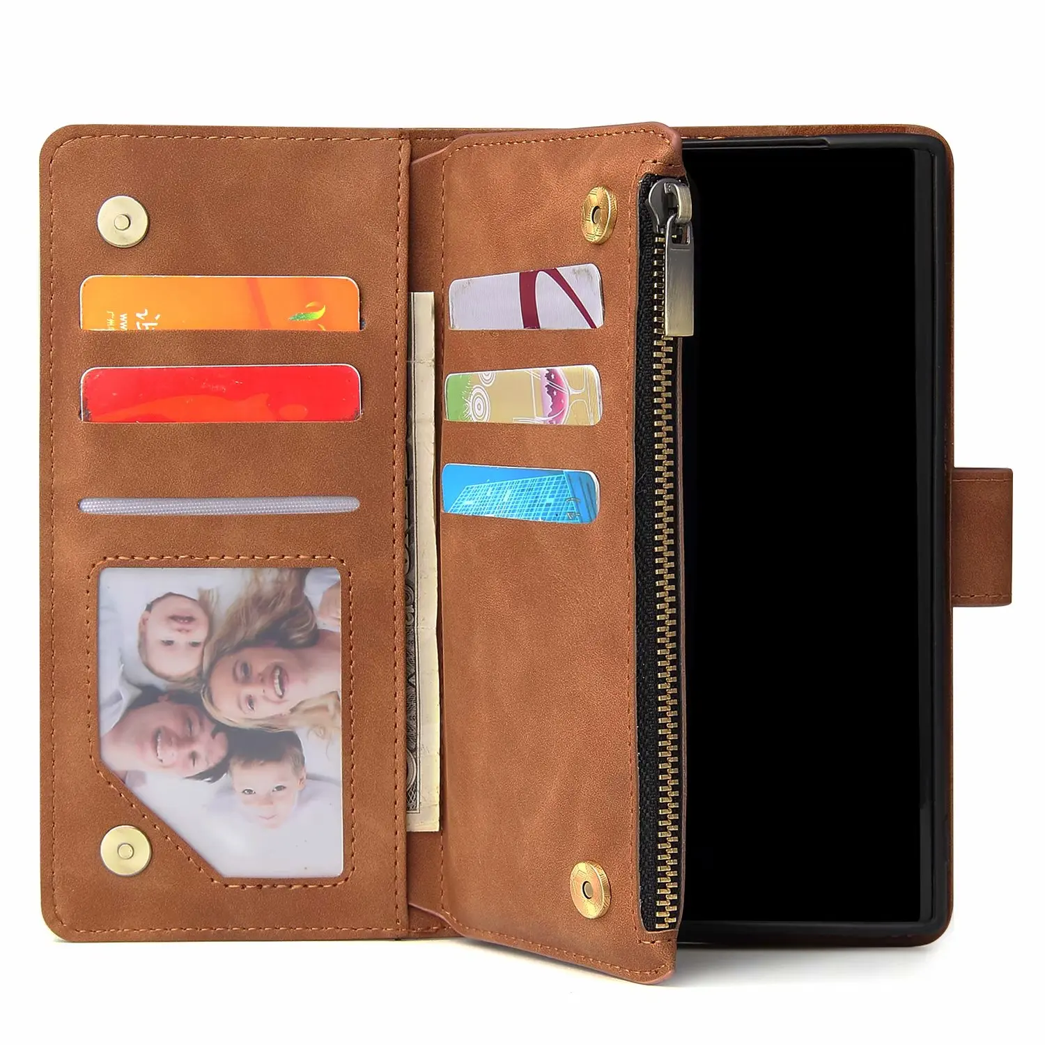 Luxury Leather Wallet For Alcatel 3X 2019/3V 2019 Case Magnetic Flip Wallet Card Stand Cover Mobile