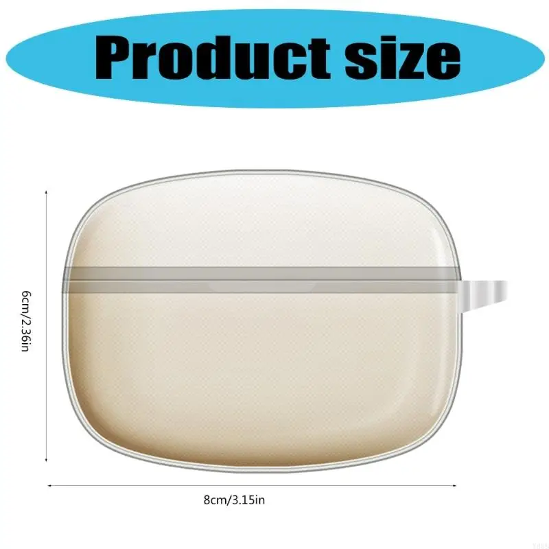 Y88B Vỏ mang bằng Scratchproofproof TPU Shockproof Skin Guard phù hợp với EA110 nghe Vỏ chống bụi có thể giặt được