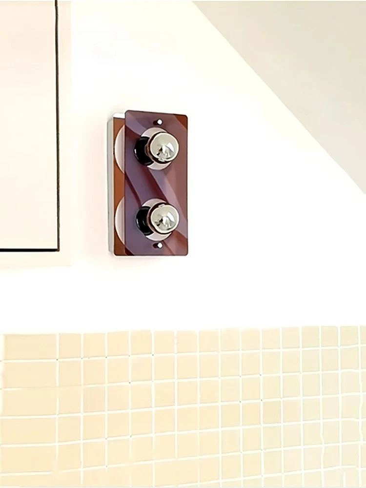 Bauhaus retro Bedroom Bedside Wall Lamps Metal acrylic E27 LED Wall Lights Background wall corridor Stairs Home Decor Sconces
