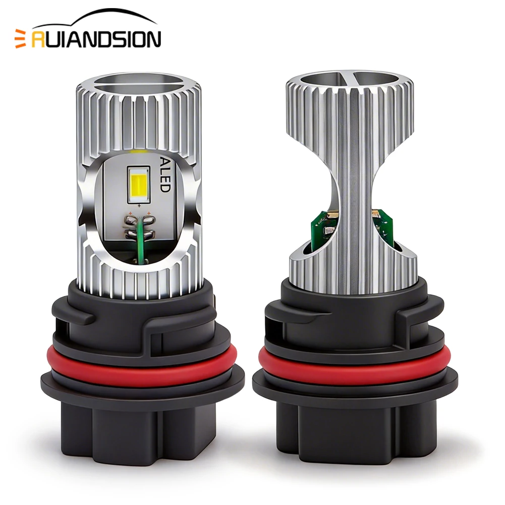 

Ruiandsion 9014 LED Motorcycle Headlight Bulb PH11 HS5 12-80V High Low Beam for Honda PCX125 PCX150 Scooter ATV Moped Upgrad 2Pc