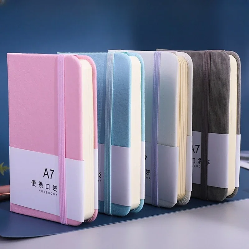 96 sheets A7Mini Notebook Portable Pocket Notepad Memo Diary Planner Writing Paper For Students School Office Supplies