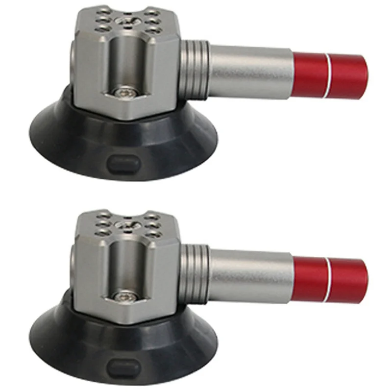 Y14A 2Pcs 3 Inch Car Photography Suction Cup First-Person Perspective Car Mount Suitable For Gopro Accessories Titanium