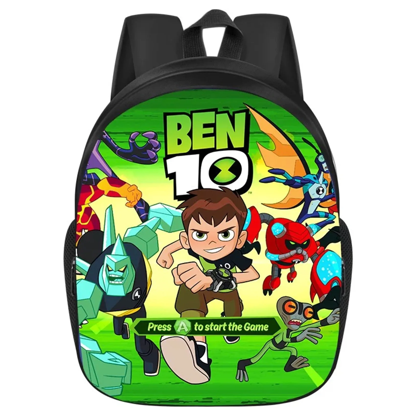 

Ben Alien Force 10 School Backpack for Kid,Lightweight Cartoon Bookbag Casual Laptop Computer Rucksack