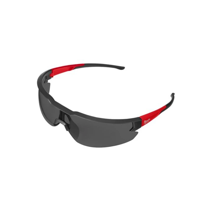 Milwaukee 48-73-2005A Clear Safety Glasses Anti fog Scratch Resistant Lens Maximum Comfort Safety Grey Style Glasses Tool Access