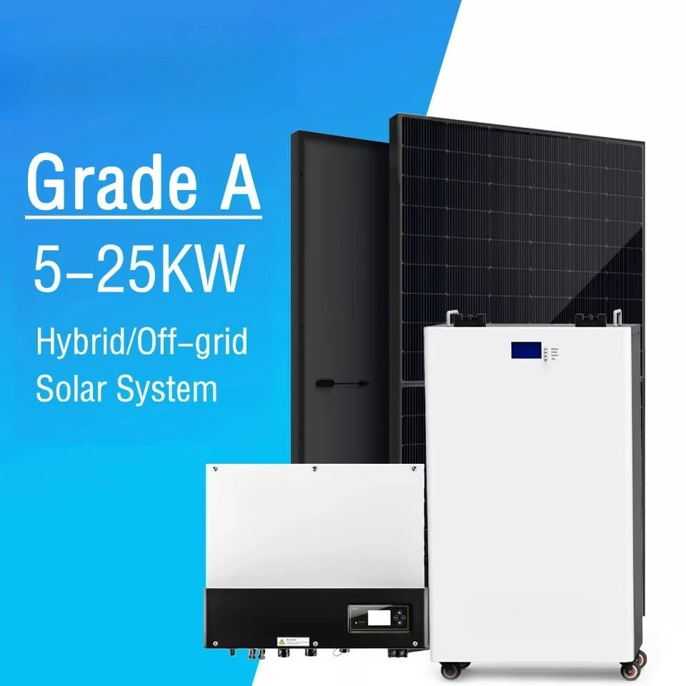 

5KW 10KW 15KW 25KW Off-Grid Solar Power System/Home Solar Panel Complete Kit 3000W 5000W 10KW Sun Battery Solar Mounting System