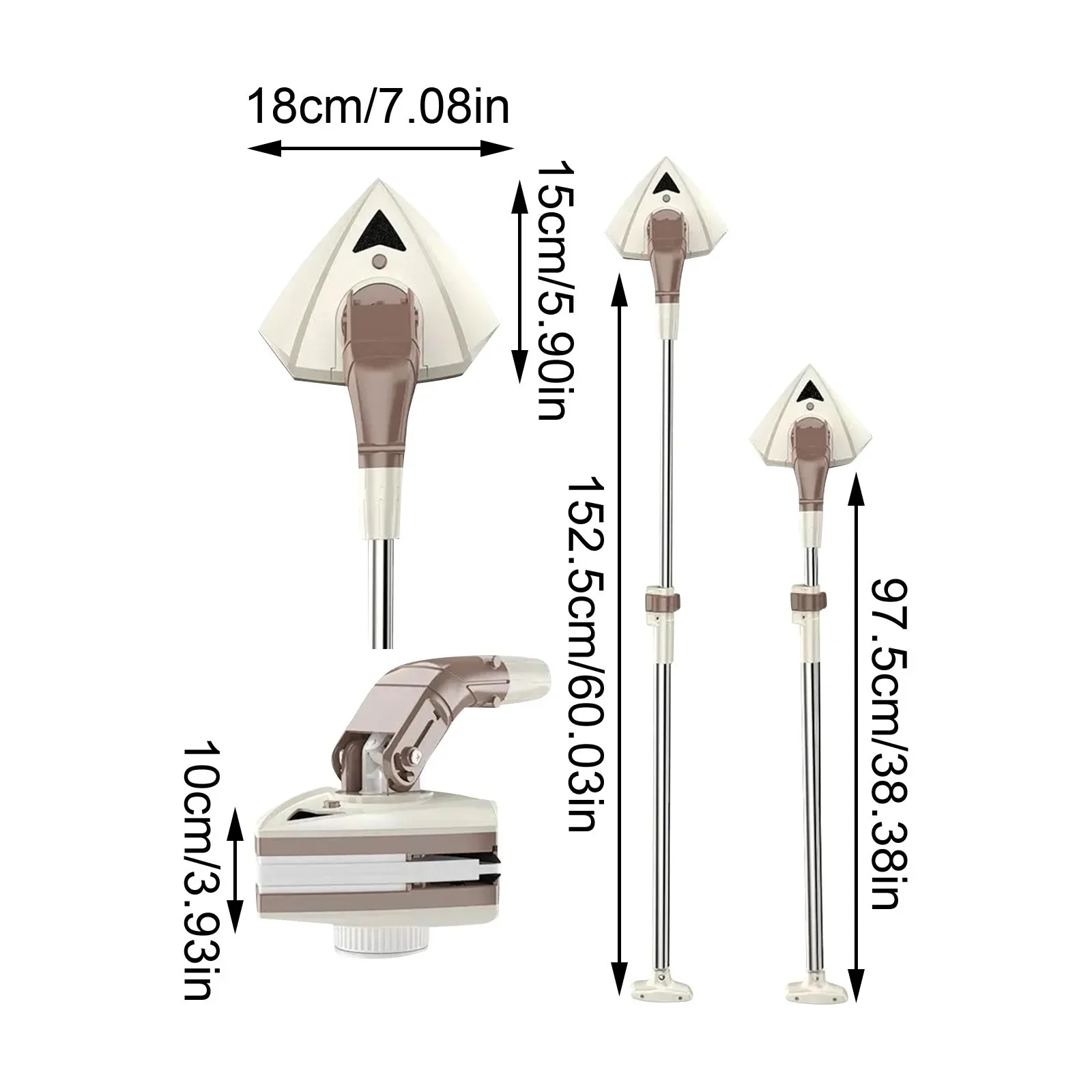 Двусторонний магнитный очиститель для стекла, бытовой высотный очиститель для стекол, окон, двухслойный очиститель для полой стекла, инструмент для протирки стекла