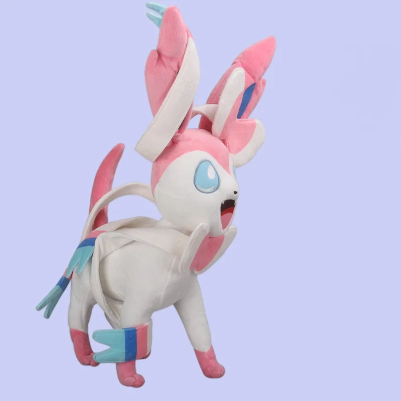 Kawaii Big Size Pokémon Sylveon Plush Espeon Doll Cartoon Anime Stuffed Toys Ornament Peluche Birthday Gift For Children's