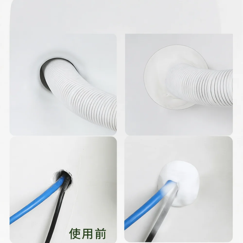 Waterproof Plasticine Putty For Bathroom Toilet Pipe Hole Sealing Wall Crack Repair Mold Proof Adhesive Filler Mud