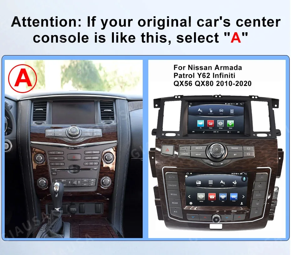 12.3”Android Car Radio GPS Navigation Multimedia Stereo Car DVD Player For Nissan Armada Patrol Y62 Infiniti QX80 2010-2020 GPS