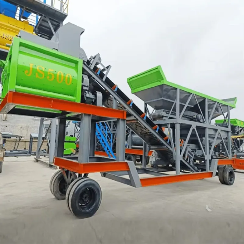 YG 180m³/h Large Concrete Plant, All-in-one Solution, Twin-Shaft Mixer, CE ISO, 24/7 Service Support