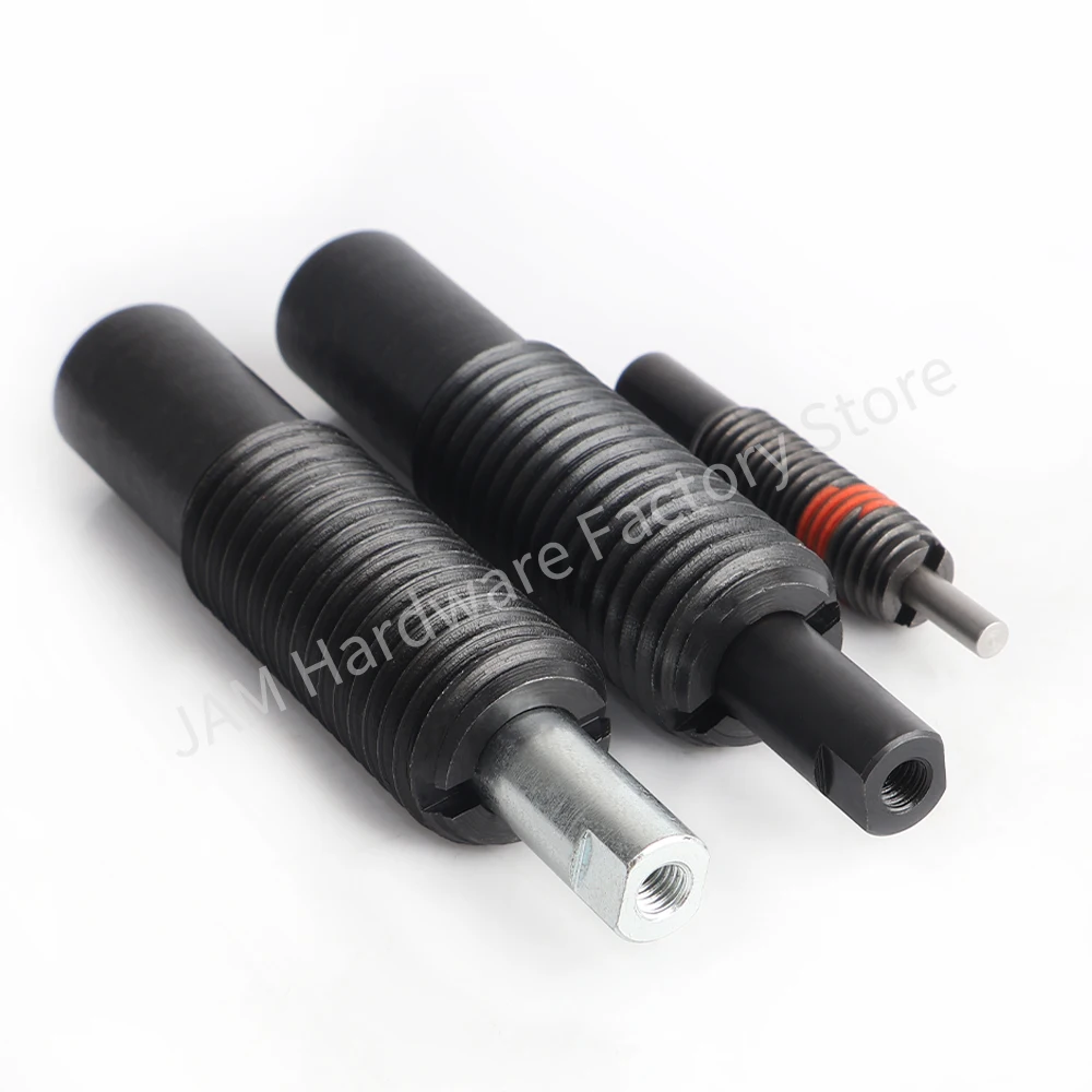 MJ519 Anti-Loosening Bolts Spring Plunger, Automation Components, Spring Plungers, Hexagon Lock Spring Screw and Pin With Thread