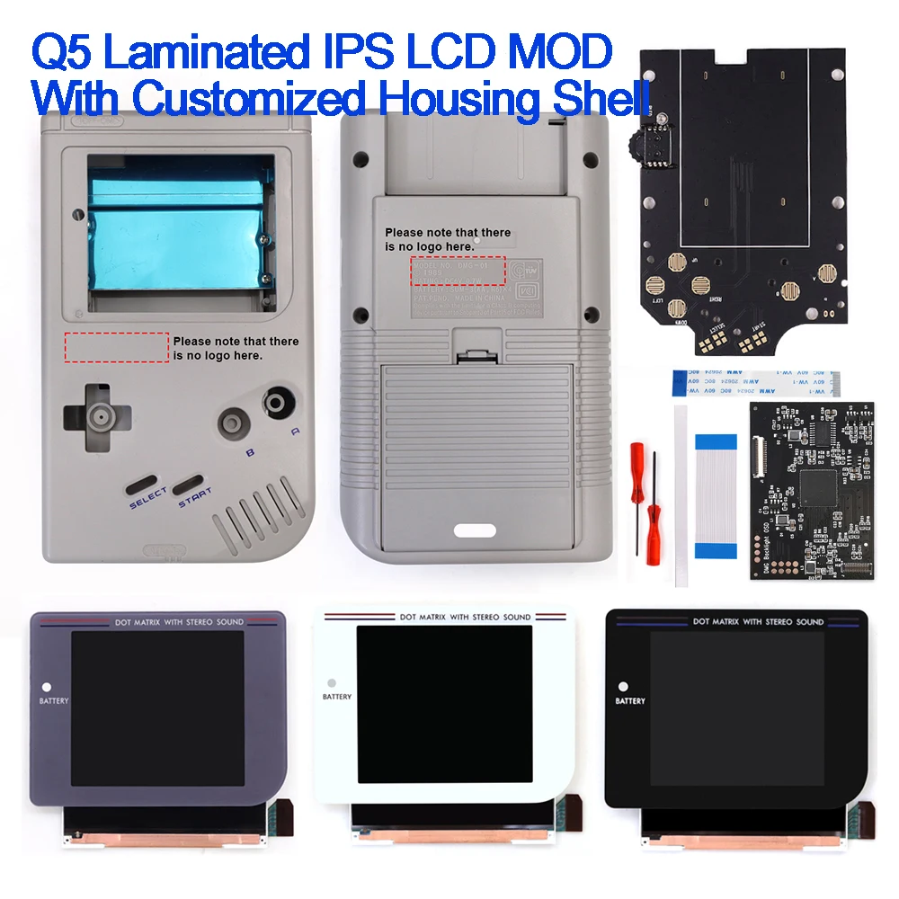 Lcd Screen Arcade - หน้าจอ LCD IPS แบบเคลือบ Q5 พร้อมเมนู