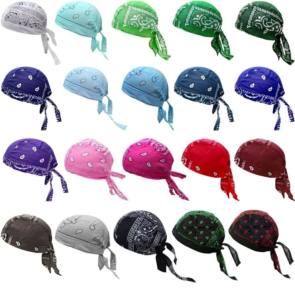 Casquette de cyclisme en polyester, respirant, séchage rapide, chapeau d'équitation, écharpe, doublure de casque, bandana