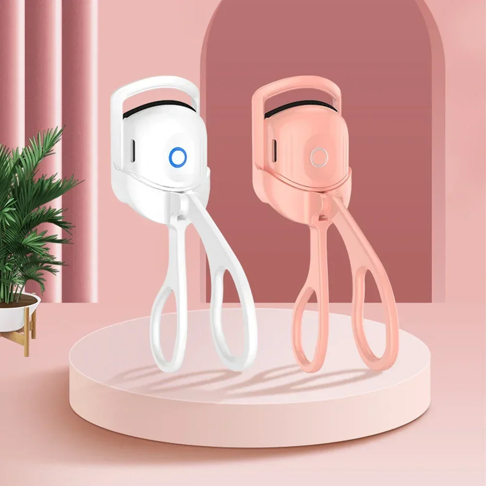 Portable Electric Heated Eyelash Curler Comb Eye Lash Perm Long Lasting Shaping Eyelash Curls Thermal Eyelash Curler Makeup Tool image 4